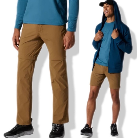 Mountain Hardwear Other - Men’s Mountain Hardwear Basin Trek Convertible Pants 36